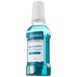 Naturlig Fluor Mundskyl NORDICS Soothing Mint Salvie 300ml