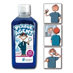 Miradent Plaque Agent Munvatten fr barn 500 ml