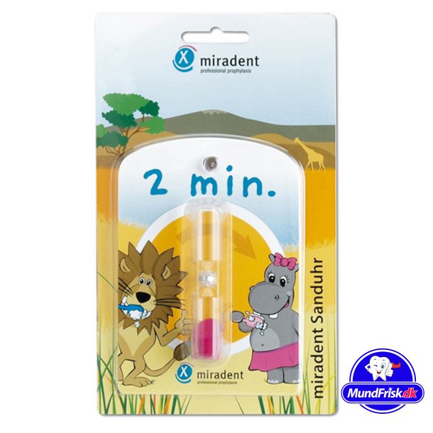 Timeglas 2 Minutter Miradent 