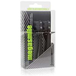 Sorte Brstehoveder Til Megasmile Sonic Black Whitening El-tandbrste