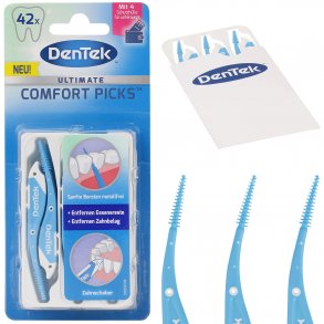 Soft Sticks DenTek Ultimate Comfort Picks Wallet Cards
