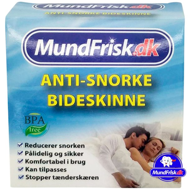 MundFrisk Bideskinne - Stop skren tnder og snorken