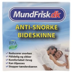 MundFrisk Bideskinne - Stop skren tnder og snorken