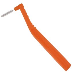 MundFrisk Gap borstar med handtag - 0,7 mm - Orange
