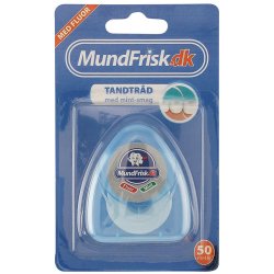 MundFrisk Zahnseide mit Fluorid- und mint - 50 mtr.