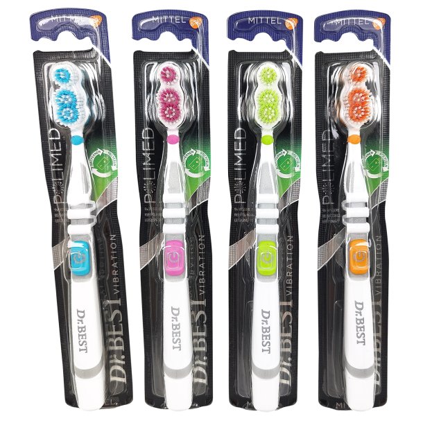 Dr. Best elektriska tandborsten Vibration Polimed Batteri