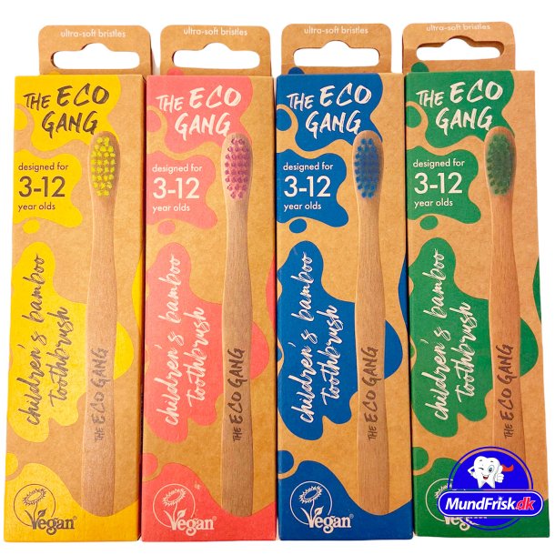 Bambus tannbrste for barn The Eco Gang Ultra-Soft
