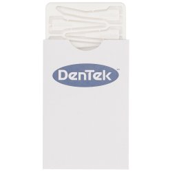 Plast tandpetare DenTek Pocket Picks plnbokskort
