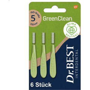 Dr. Best Gap borstar GreenClean 0,80 mm. ISO 5 GRN