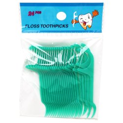 Floss Picks Floss clips 24 stk.