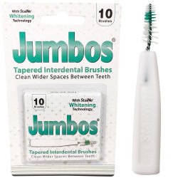 StaiNo Jumbos Gap borstar Koniska 10 st.