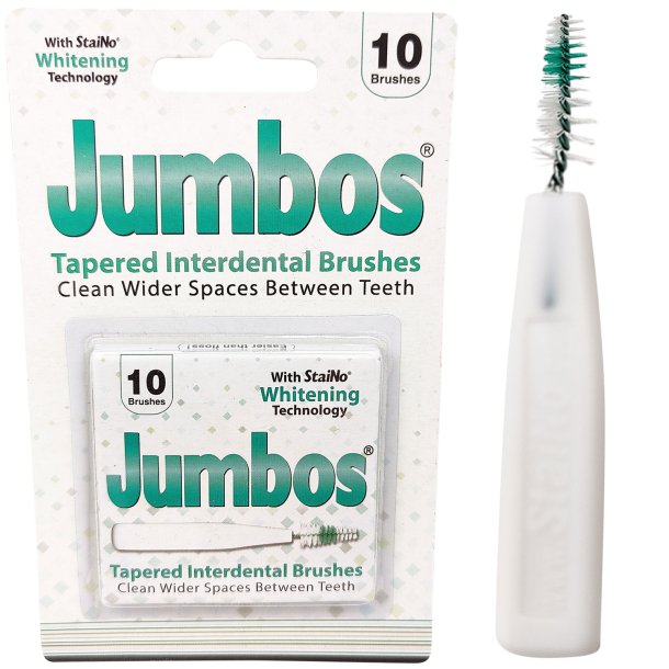 StaiNo Jumbos Gap borstar Koniska 10 st.