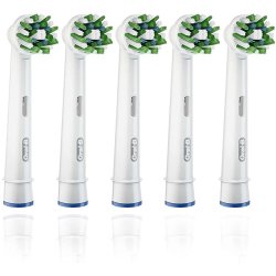 5 delar. Oral-B CrossAction CleanMaximiser Borsthuvuden