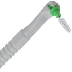 Mellemrumsbrster 0.8 mm - St med 5 stk. + 5 Refills - GRN