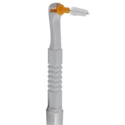 Spaltbrsten 1,2 - 1,5 mm - Set а 5 Stck. + 5 Nachfllungen - ORANGE