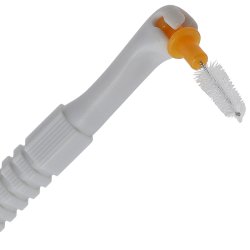 Spaltbrsten 1,2 - 1,5 mm - Set а 5 Stck. + 5 Nachfllungen - ORANGE