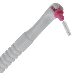 Mellemrumsbrster 0.6 mm - St med 5 stk. + 5 Refills - PINK
