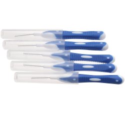 MundFrisk S Mellomromsbrster 0,8 mm - 5 stk. - Bltt