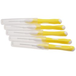 MundFrisk SSS Gap borstar 0,6 mm - 5 st. - Gul