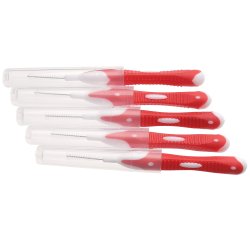 MundFrisk SS Gap brster 0,7 mm - 5 stk. - Rd