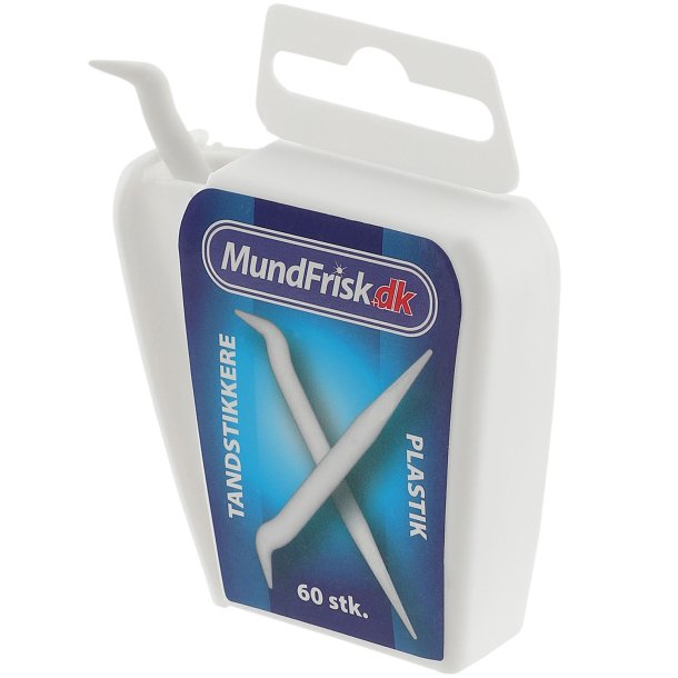 Dentadan Plast Tandstikker Handy Boks 60 stk.
