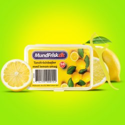 Tandtrd Lemon MundFrisk Flosser 50 stk.