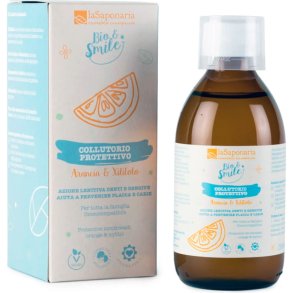 Naturligt munvatten La Saponaria Orange & Xylitol 