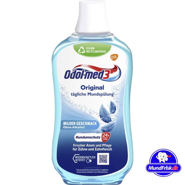 Odol-Med 3 Original Aquafresh Mundwasser mit Fluorid