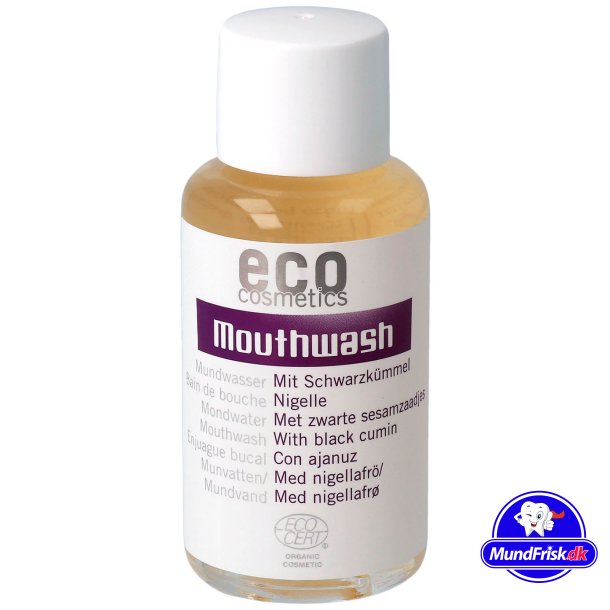 kologisk Mundskyl Koncentreret Eco Cosmetics Sort Kommen