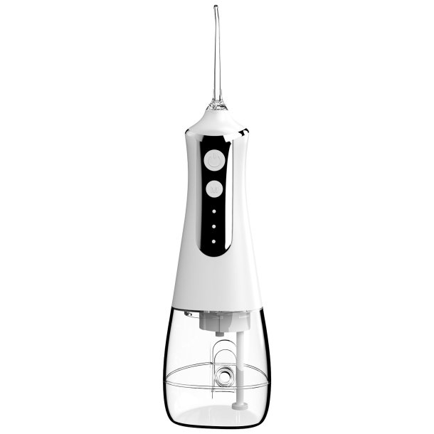 Tr�dl�s Mundskyller Stor Vandtank MundFrisk Extend Water Flosser HVID