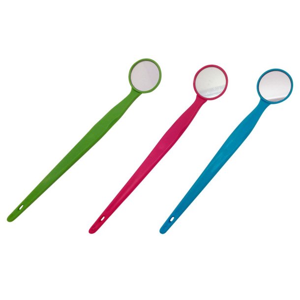 Mundspejl Plast Ekulf - Flere farver