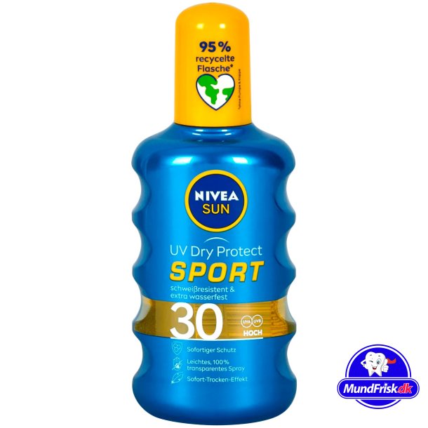 Nivea Sun Sunspray Protect &amp; Dry Touch LSF 30 Sonnenschutz 200 ml
