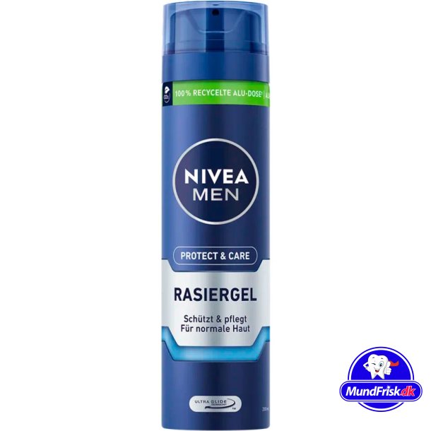 Nivea Scheergel Protect & Care 200 ml.