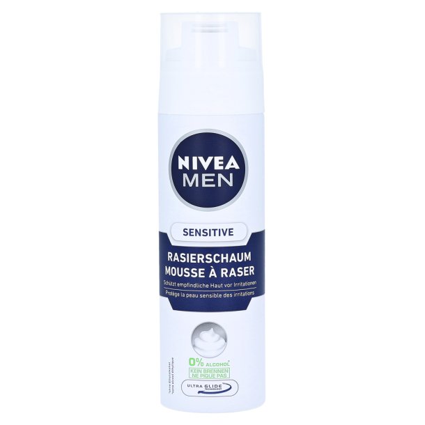 Nivea Barberskum Sensitive 200 ml.