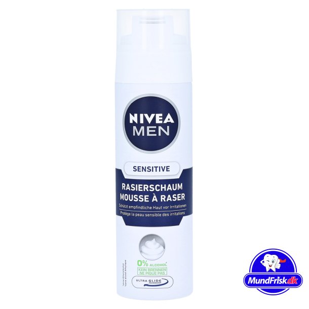 Nivea Barberskum Sensitive 200 ml.