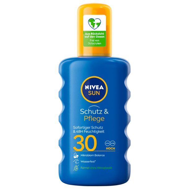 Nivea Sun Spray Protect &amp; Moisture SPF 30 Solkrem 200 ml