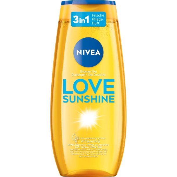 Nivea Duschgel Love Sunshine Showergel 250 ml.