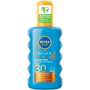 Nivea Sun Spray Protect & Bronze Tan SPF 30 solkrem 200 ml