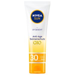 Nivea Sun Q10 UV Face Anti-Age &amp; Pigment SPF 50 Solkrem 50ml