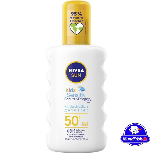 Nivea Sun Kids SPF 50 Sensitive Protect &amp; Play Spray 200ml
