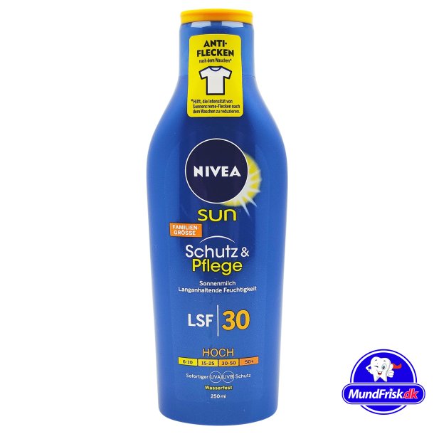 Nivea Sun Protection &amp; Care SPF 30 Solkrem 250 ml.