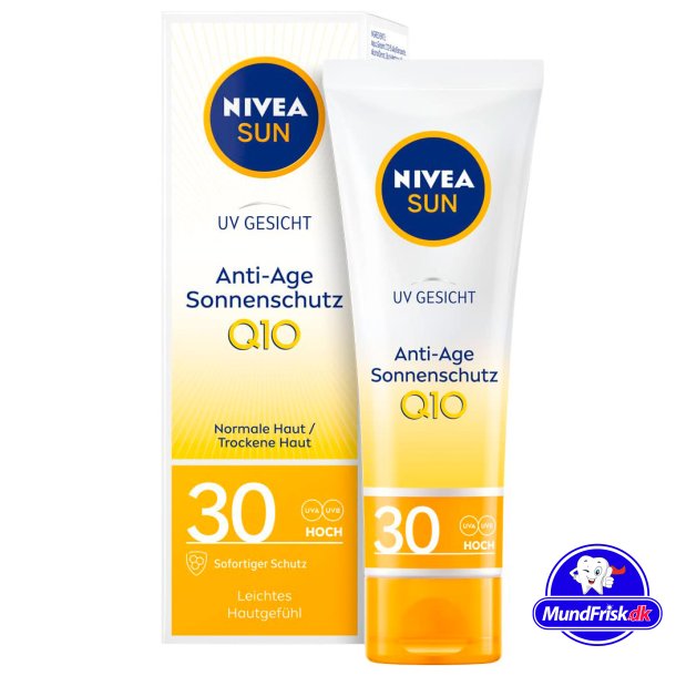Nivea Sun Q10 UV Face Anti-Age &amp; Pigment SPF 50 Sonnenschutz 50ml