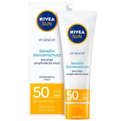 Nivea SPF 50 Sun UV Face Sensitive Sunscreen 50ml