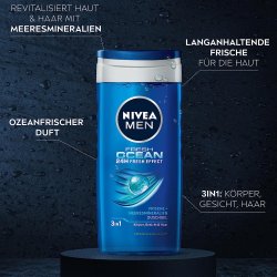 Nivea Men Duschgel Fresh Ocean Showergel 250 ml
