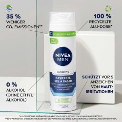 Nivea Rakskum Sensitive 200 ml.