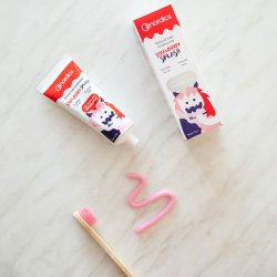 Naturlig tandkrm fr barn NORDICS Probiotic Strawberry Splash 50 ml