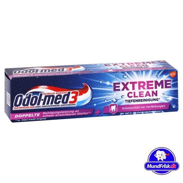 Odol-Med-3 Tandpasta Extreme Clean Tiefenreinigung