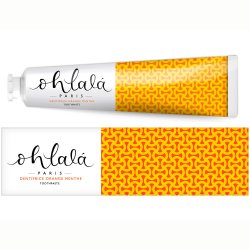 Naturlig tandkrm Ohlala Orange Mint 75 ml.