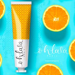 Naturlig tandkrm Ohlala Orange Mint 75 ml.
