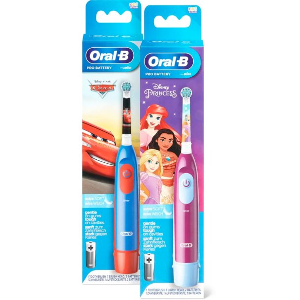 Oral-B Batteri Elektrisk tandborste fr barn Disney